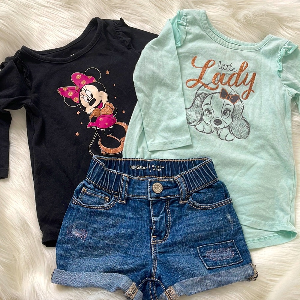 Gap & Disney Jumping Bean 18 month - 3 items